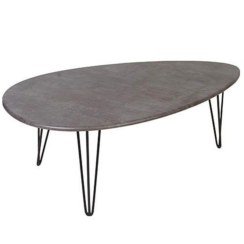 Кофейный стол Dorian Coffee Table gray Серый бетон Кофейный стол Dorian Coffee Table gray Серый бетон в Орле | Loft Concept