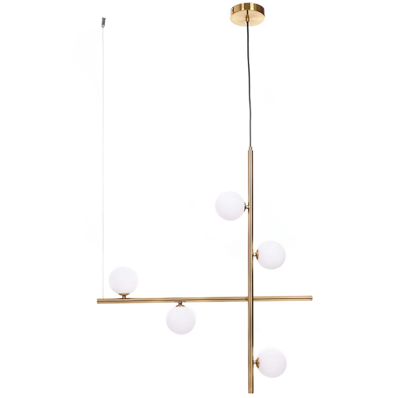 Люстра Crossed Lines B.LUX C Ball Медь Белый Люстра Crossed Lines B.LUX C Ball Медь Белый в Орле | Loft Concept