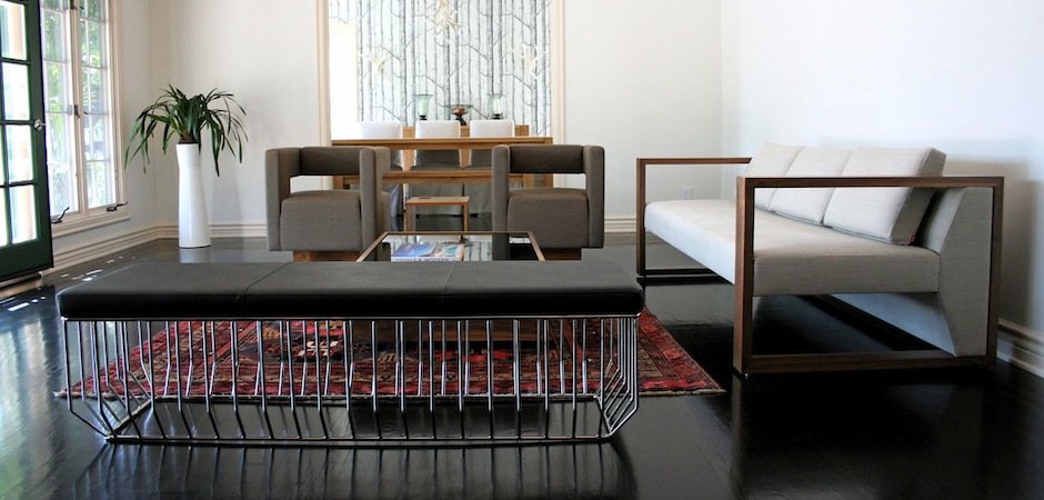 Банкетка Reza Feiz leather Bench Банкетка Reza Feiz leather Bench - Loft-Concept в Орле
