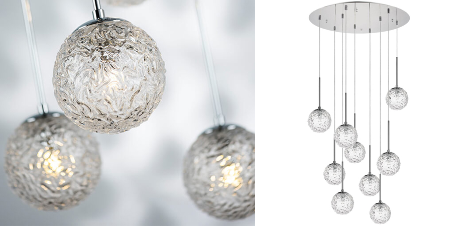 Люстра Soranzo Glass Balls 9 Люстра Soranzo Glass Balls 9 - Loft-Concept в Орле