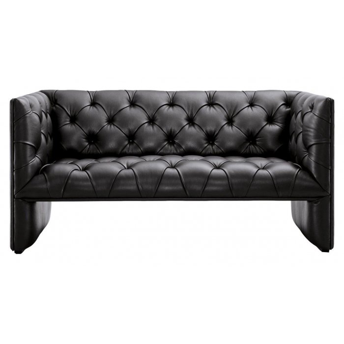 Диван Edwards Loveseat Черный в Орле | Loft Concept 