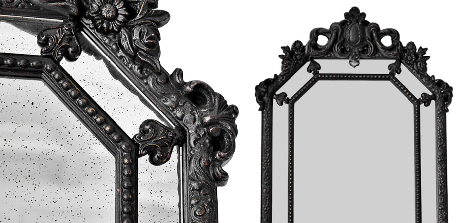 Зеркало Keppel Mirror Black Зеркало Keppel Mirror Black - Loft-Concept в Орле