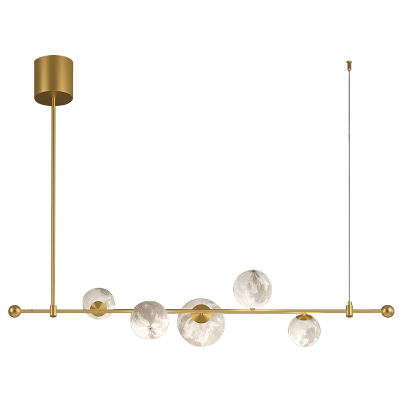 Светильник Tech Lighting Modern Rail Geometric Linear Suspension 5 Gold Белый Золотой Светильник Tech Lighting Modern Rail Geometric Linear Suspension 5 Gold Белый Золотой в Орле | Loft Concept