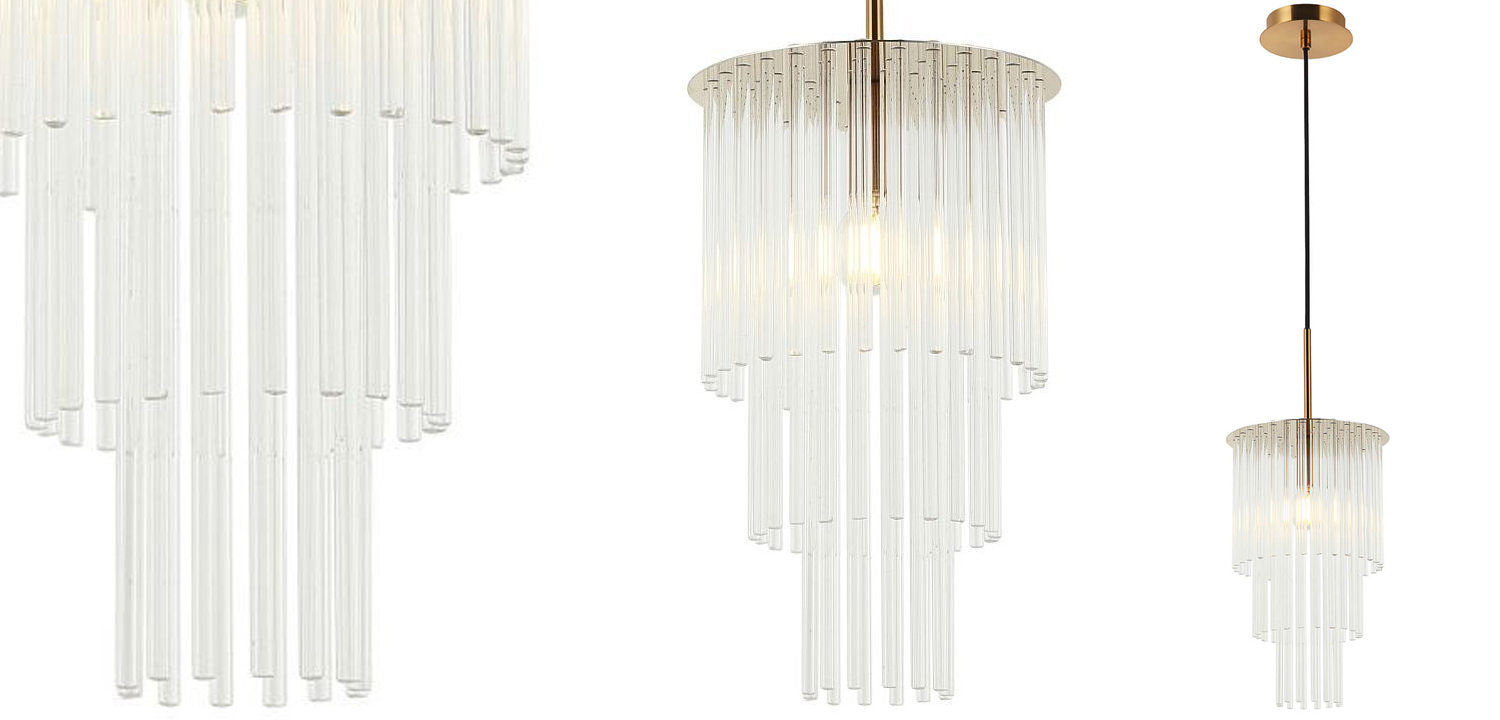 Подвесной светильник Harrison gold - фото