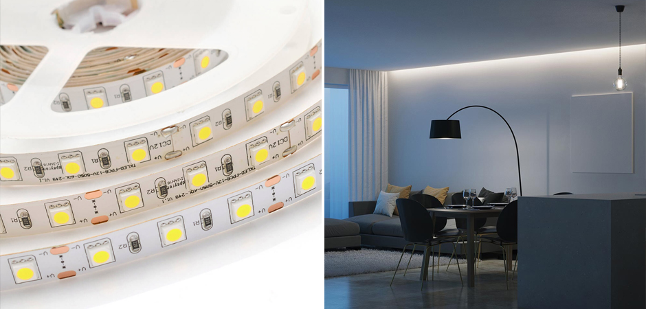 Светодиодная лента 60LED/m 5050SMD холодный белый 5M Светодиодная лента 60LED/m 5050SMD холодный белый 5M - Loft-Concept в Орле