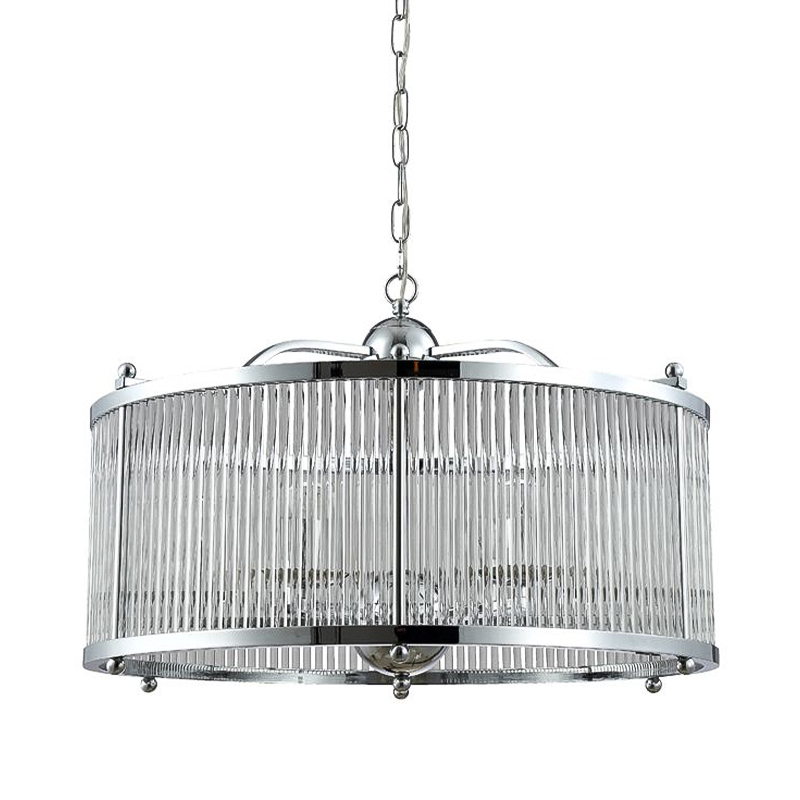 Люстра Gorden Chrome Chandelier Прозрачное Стекло Хром Люстра Gorden Chrome Chandelier Прозрачное Стекло Хром в Орле | Loft Concept