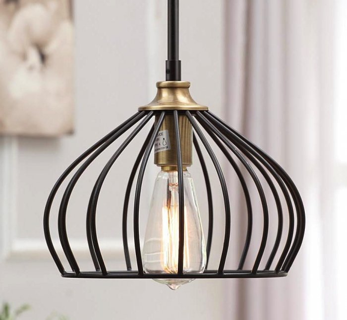 Подвесной светильник Loft Teardrop Metal Pendant Черный Подвесной светильник Loft Teardrop Metal Pendant Черный в Орле | Loft Concept