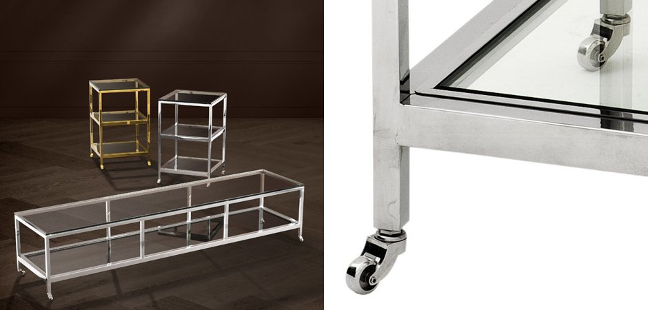 Приставной стол Eichholtz Side Table Hutton Приставной стол Eichholtz Side Table Hutton - Loft-Concept в Орле