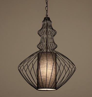 Подвесной светильник Wire Dream Pendant 2 Черный Белый Подвесной светильник Wire Dream Pendant 2 Черный Белый в Орле | Loft Concept