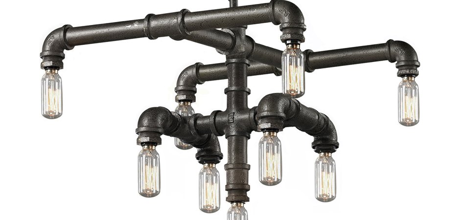 Люстра Water Pipe Connect T9 II Люстра Water Pipe Connect T9 II - Loft-Concept в Орле