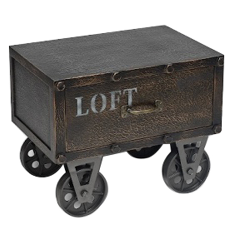 Приставной Стол Trolley Коричневый в Орле | Loft Concept 