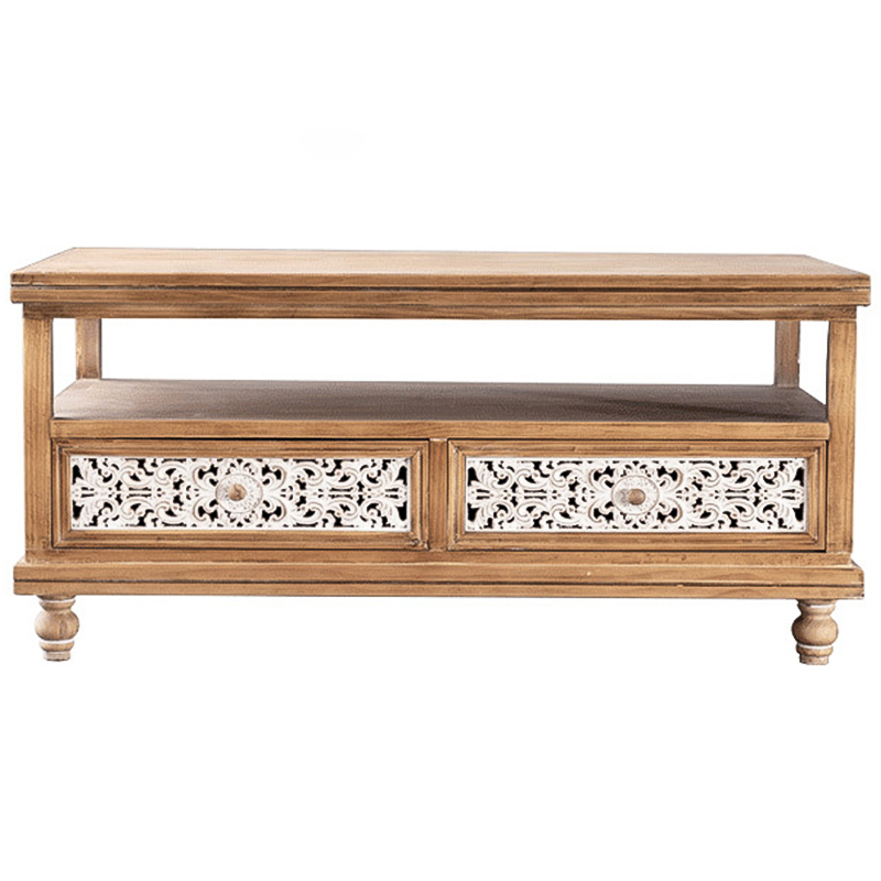 Кофейный стол Pierre Provence Coffee Table Белый Древесина в Орле | Loft Concept 