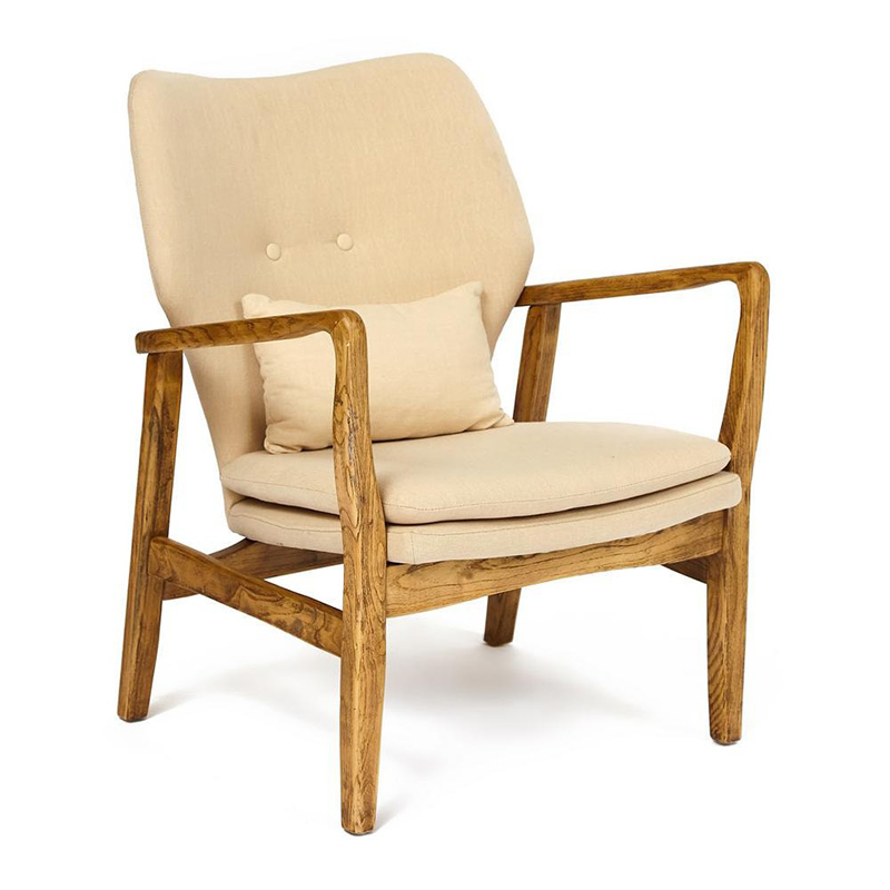 Кресло Makeshift armchair beige Бежевый Кресло Makeshift armchair beige Бежевый в Орле | Loft Concept