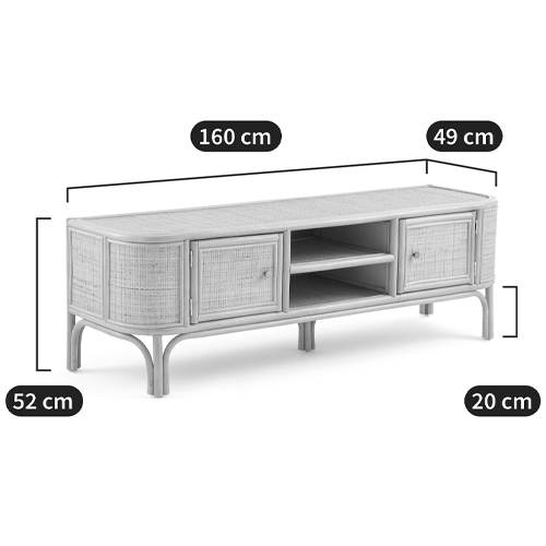 ТВ-тумба из плетеного ротанга Simone Rattan TV Stand ТВ-тумба из плетеного ротанга Simone Rattan TV Stand в Орле