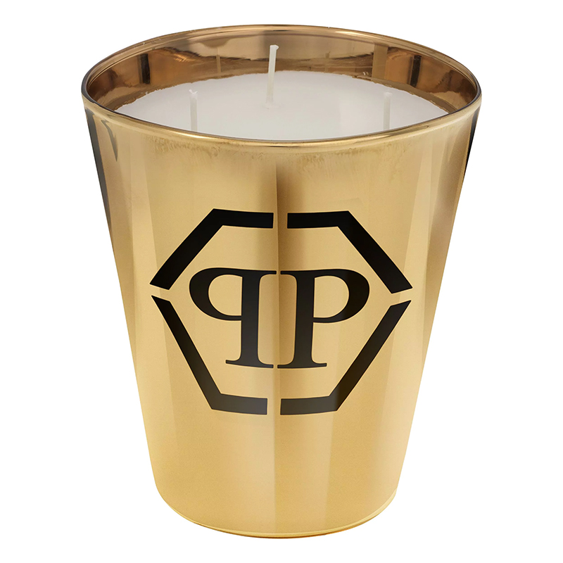 Свеча Philipp Plein Candle Empire Gold M Золотой Черный Белый Свеча Philipp Plein Candle Empire Gold M Золотой Черный Белый в Орле | Loft Concept
