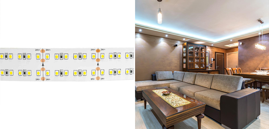 Светодиодная лента 42W/m 240LED/m 2835SMD холодный белый 5M Светодиодная лента 42W/m 240LED/m 2835SMD холодный белый 5M - Loft-Concept в Орле