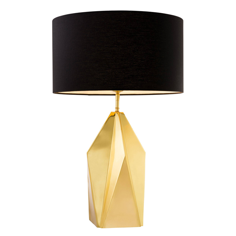 Настольная лампа Eichholtz Table Lamp Setai brass Латунь Черный Настольная лампа Eichholtz Table Lamp Setai brass Латунь Черный в Орле | Loft Concept