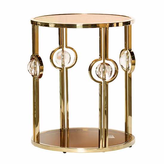 Стол Glass Balls Table Глянцевое золото Янтарь (Amber) Стол Glass Balls Table Глянцевое золото Янтарь (Amber) в Орле | Loft Concept