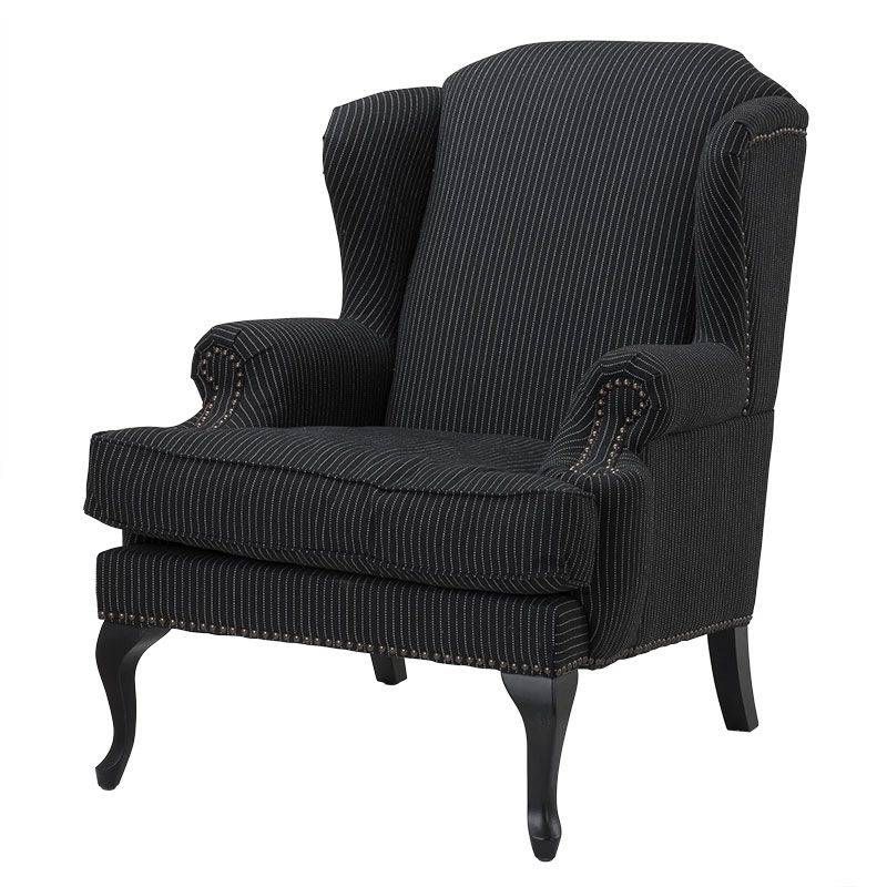 Кресло Eichholtz Chair Frank Sinatra Black & white Черно-белый Кресло Eichholtz Chair Frank Sinatra Black & white Черно-белый в Орле | Loft Concept