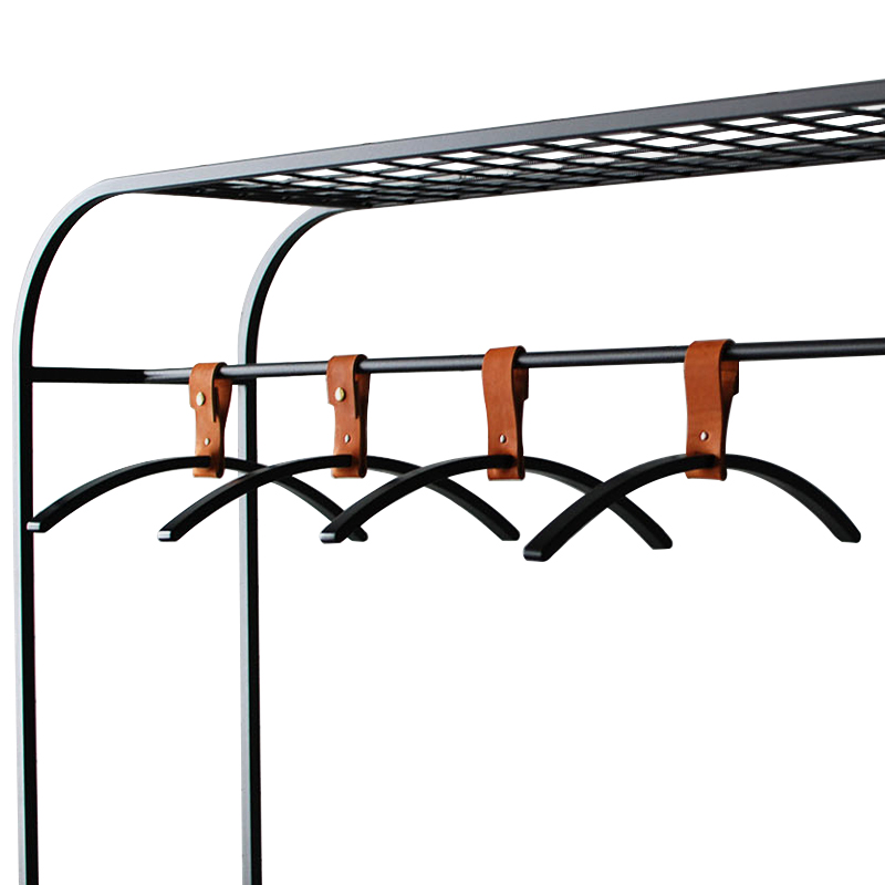 Плечики для одежды Amos Black Clothes Hanger Черный Коричневый Плечики для одежды Amos Black Clothes Hanger Черный Коричневый в Орле | Loft Concept