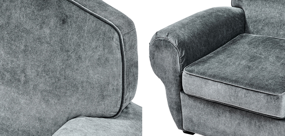 Кресло Braganza Chair Gray - фото №1