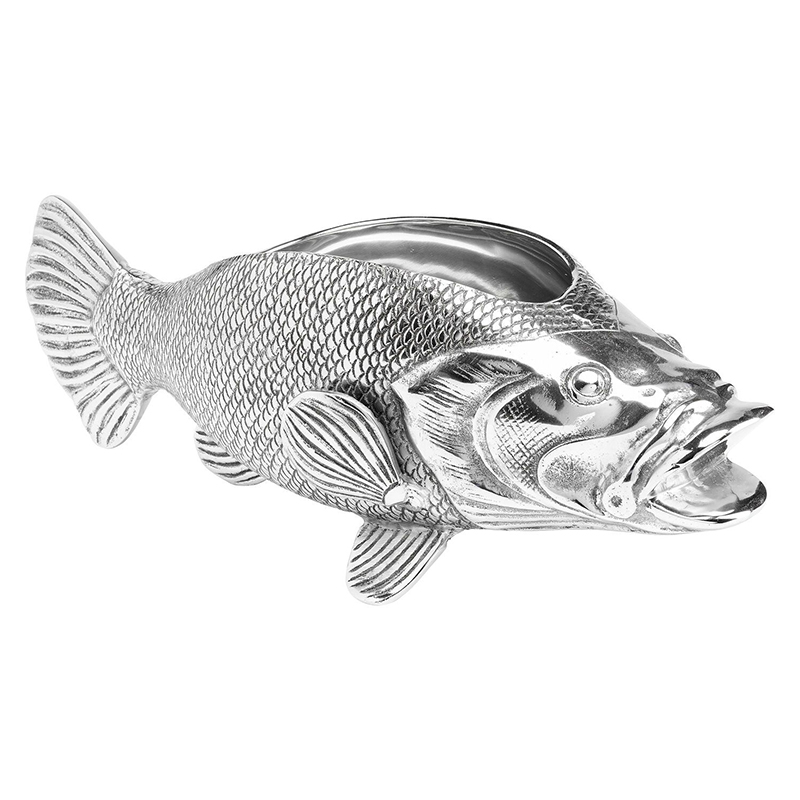 Чаша серебряная Рыбка Silver Fish Серебряный Чаша серебряная Рыбка Silver Fish Серебряный в Орле | Loft Concept