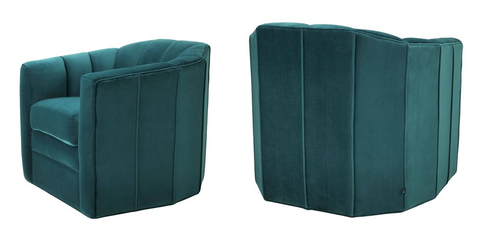 Кресло Eichholtz Chair Delancey Sea Green Кресло Eichholtz Chair Delancey Sea Green - Loft-Concept в Орле