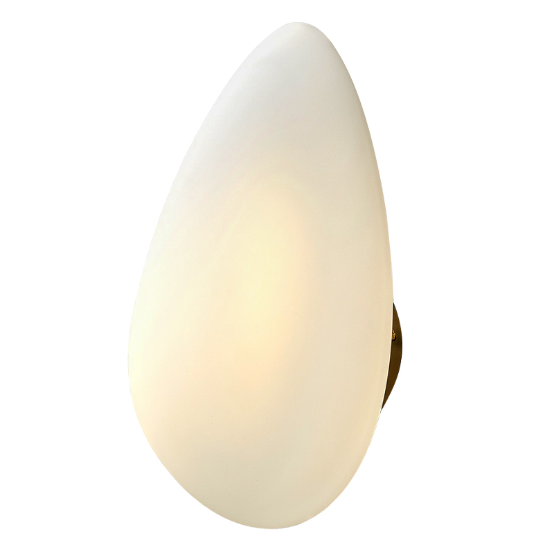 Бра Pebble Wall Lamp Белый Бра Pebble Wall Lamp Белый в Орле | Loft Concept
