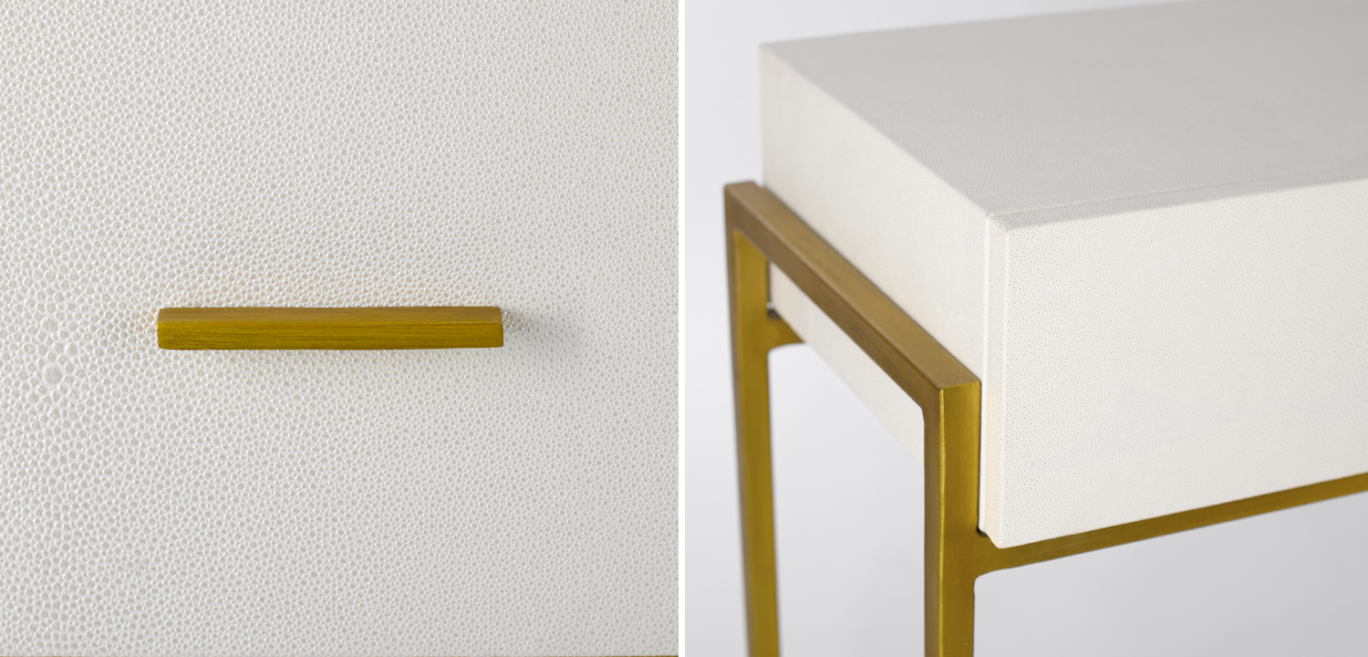 Консоль White Texture Stingray Console - фото №1