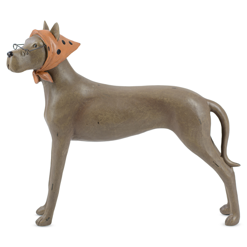 Статуэтка Clever Dog Коричневый Оранжевый Статуэтка Clever Dog Коричневый Оранжевый в Орле | Loft Concept