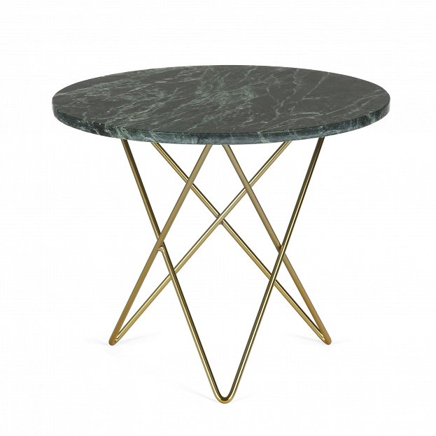 Приставной стол Triangles Side Table Золотой Зеленый Приставной стол Triangles Side Table Золотой Зеленый в Орле | Loft Concept