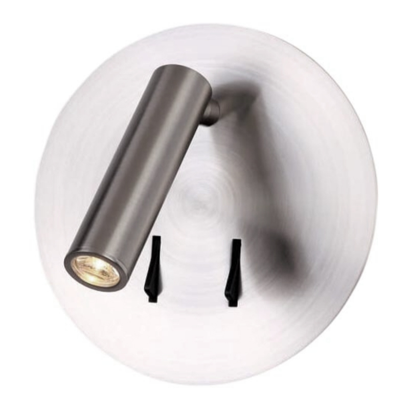 Настенный спот Nickel Circle Spot Wall Lamp Никель Настенный спот Nickel Circle Spot Wall Lamp Никель в Орле | Loft Concept