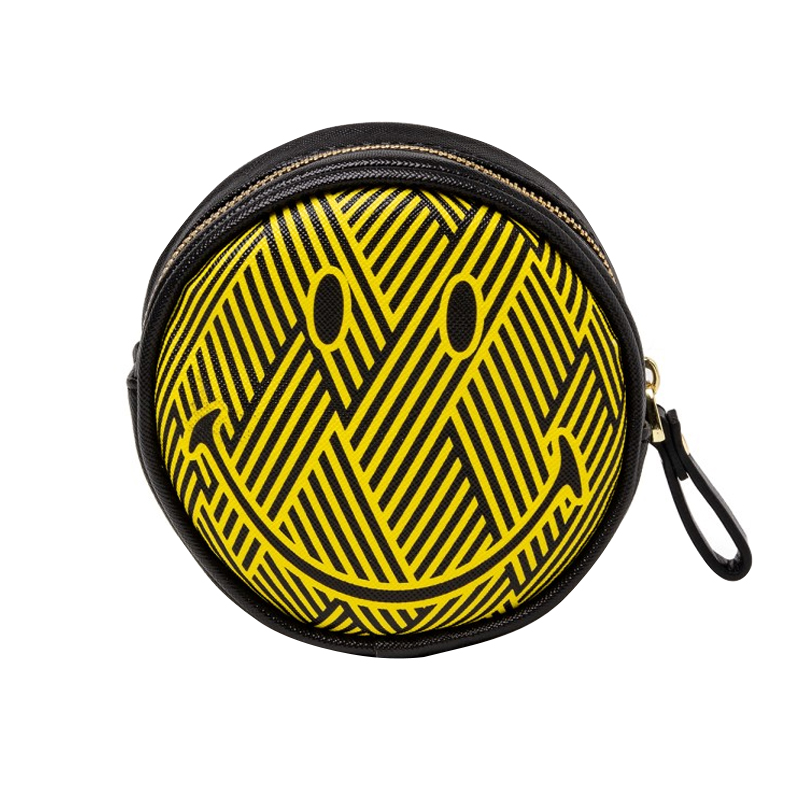 Косметичка Seletti Zig-Zag Smiley Желтый Черный Косметичка Seletti Zig-Zag Smiley Желтый Черный в Орле | Loft Concept