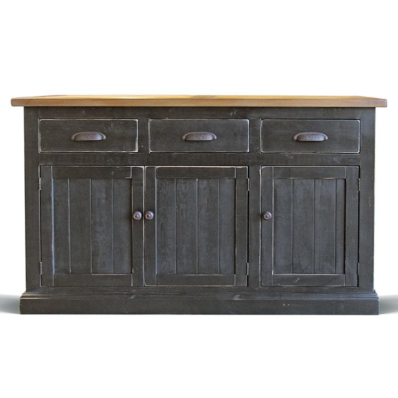 Комод в стиле прованс Brigida Provence HARMONIE Weathered Charcoal Черный Черный Комод в стиле прованс Brigida Provence HARMONIE Weathered Charcoal Черный Черный в Орле | Loft Concept