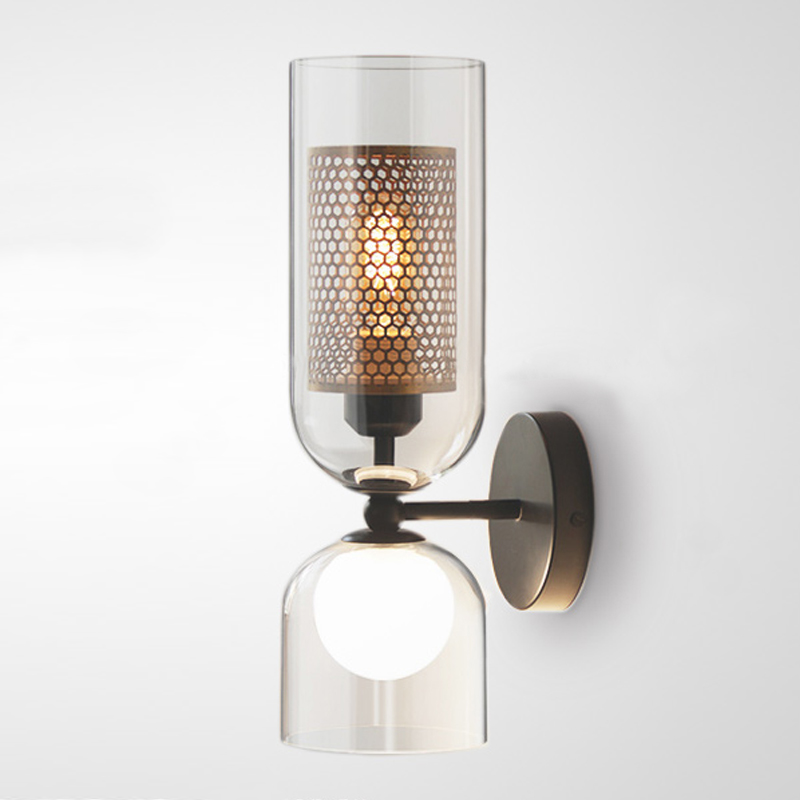 Бра Perforation Vico Lamp Прозрачный Черный Бронза Бра Perforation Vico Lamp Прозрачный Черный Бронза в Орле | Loft Concept