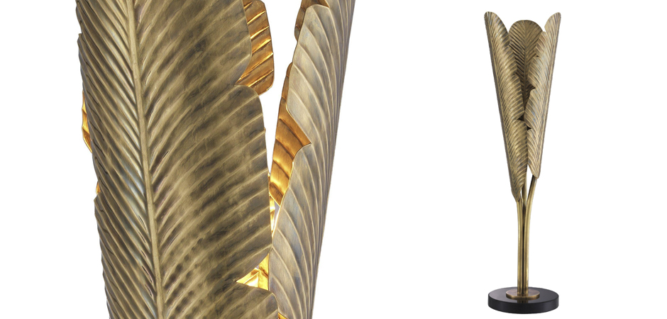 Настольная лампа Eichholtz Table Lamp Plantain Настольная лампа Eichholtz Table Lamp Plantain - Loft-Concept в Орле