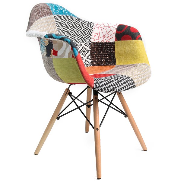 Стул DAW Patchwork Мульти Древесина Стул DAW Patchwork Мульти Древесина в Орле | Loft Concept