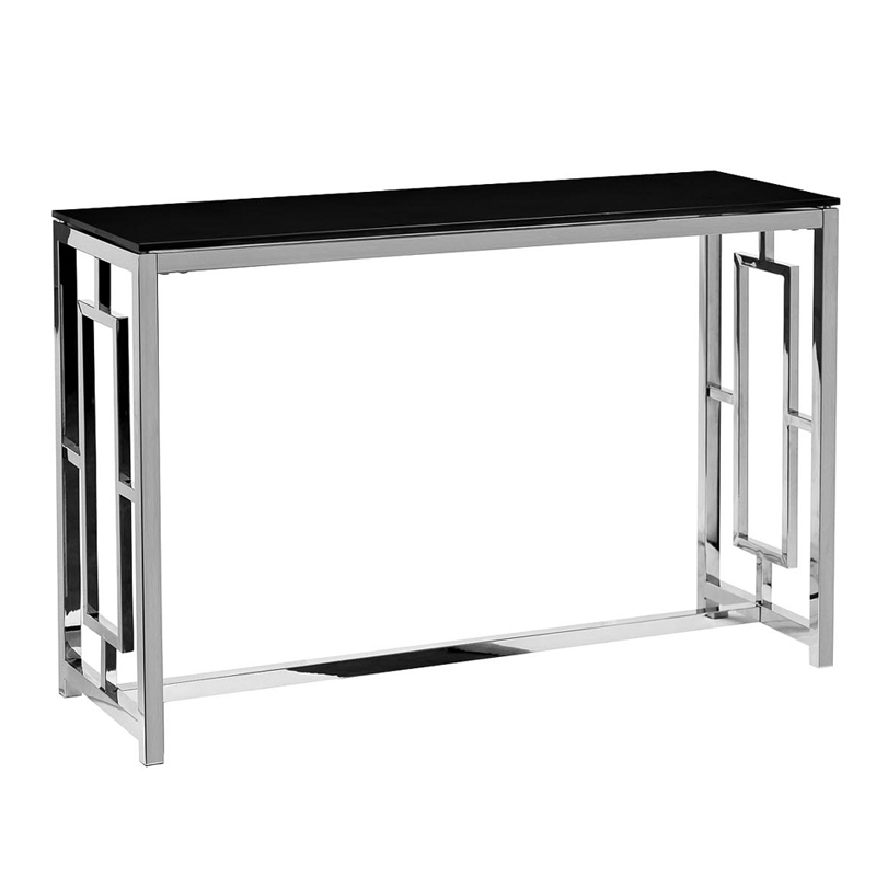 Консоль Console Black Glass Черный Хром Консоль Console Black Glass Черный Хром в Орле | Loft Concept