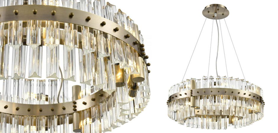 Люстра Glass Angular Tubes Люстра Glass Angular Tubes - Loft-Concept в Орле