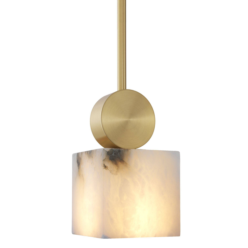 Подвесной светильник Eichholtz Chandelier Etruscan Square Латунь Белый Подвесной светильник Eichholtz Chandelier Etruscan Square Латунь Белый в Орле | Loft Concept