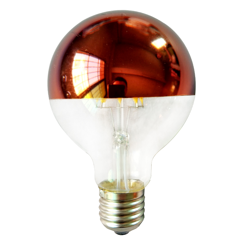 Лампочка LED E27 11W red mirror Прозрачный Красный Лампочка LED E27 11W red mirror Прозрачный Красный в Орле | Loft Concept