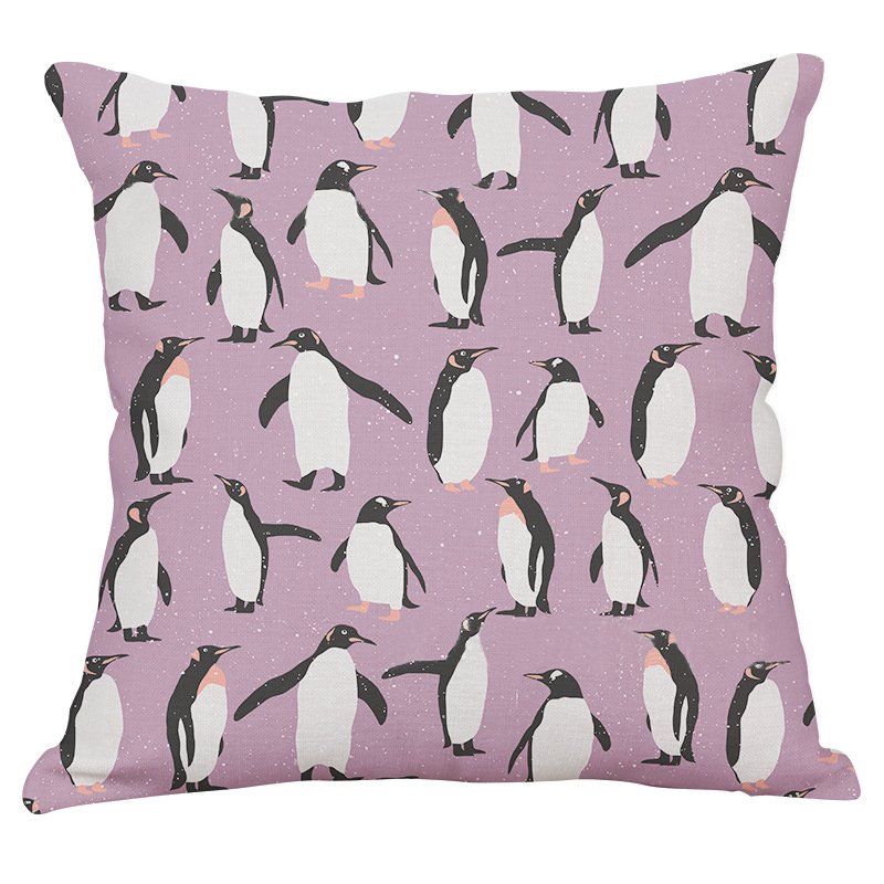 Декоративная подушка Penguins Декоративная подушка Penguins в Орле | Loft Concept