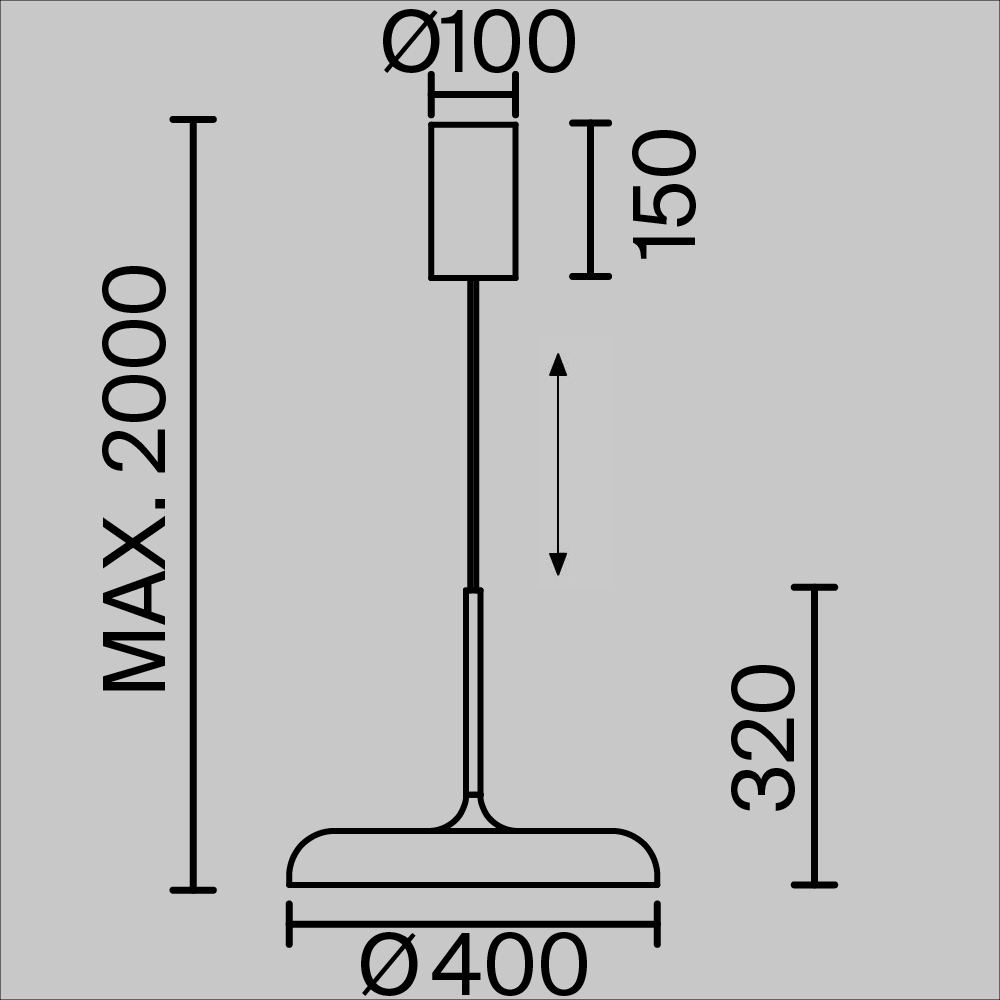 Подвесной светильник Gerhard 3000К 39Вт в Орле