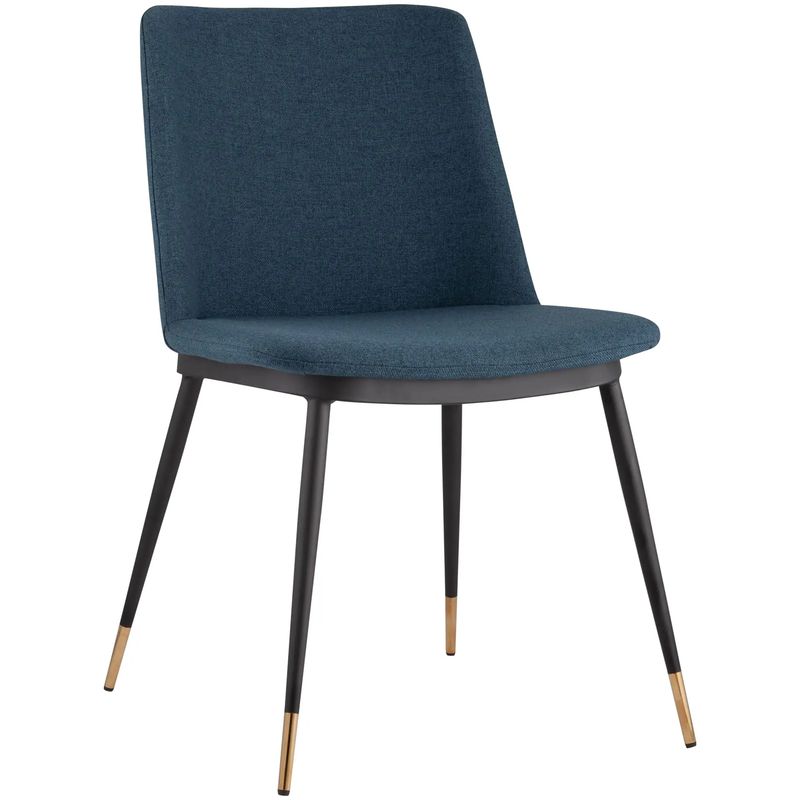 Стул Melissa Chair Синяя Рогожка Синий Черный Стул Melissa Chair Синяя Рогожка Синий Черный в Орле | Loft Concept