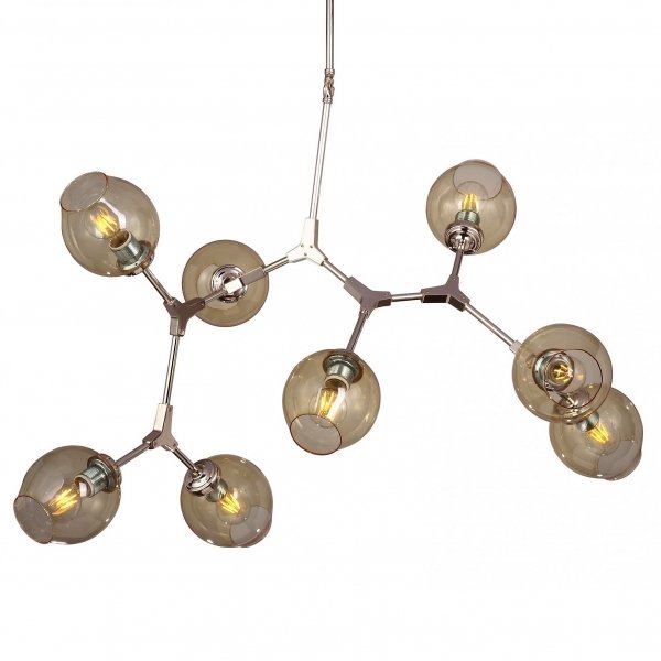 Люстра Branching Bubble Chandelier 8 Amber Янтарь (Amber) Люстра Branching Bubble Chandelier 8 Amber Янтарь (Amber) в Орле | Loft Concept