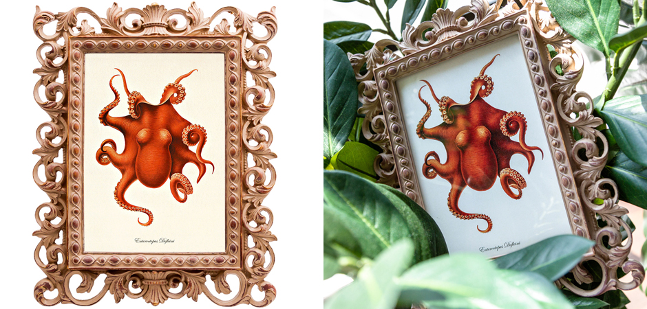 Постер Red Octopus Poster Постер Red Octopus Poster - Loft-Concept в Орле