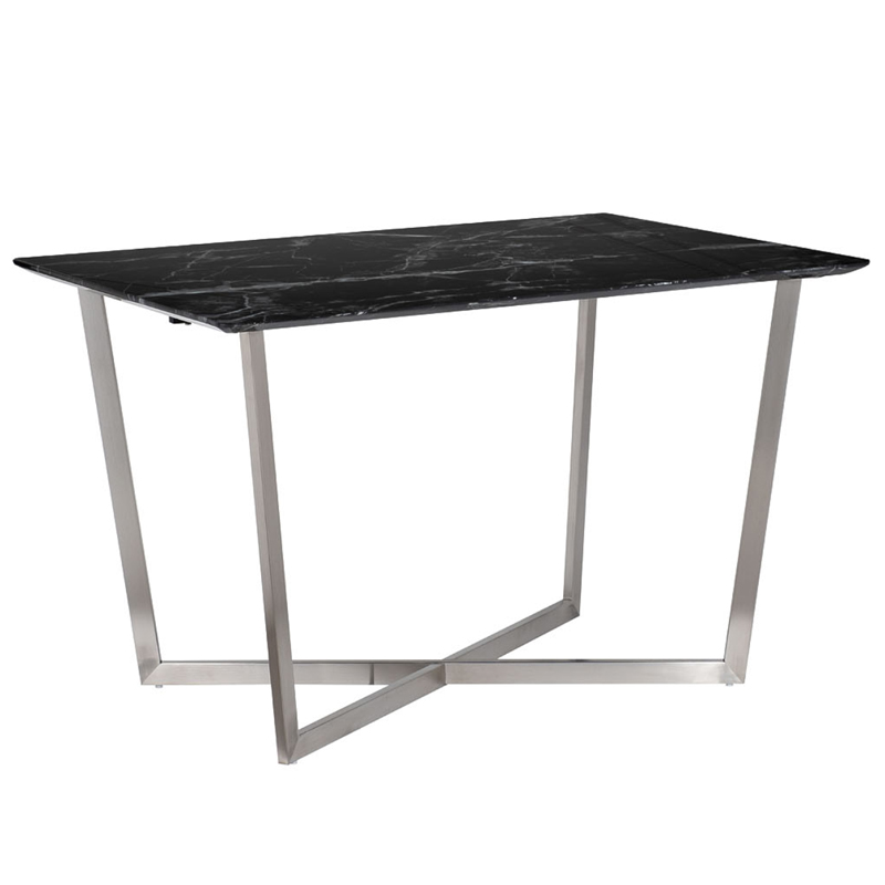 Обеденный стол Dining table Jacques black Черный Золотой Обеденный стол Dining table Jacques black Черный Золотой в Орле | Loft Concept