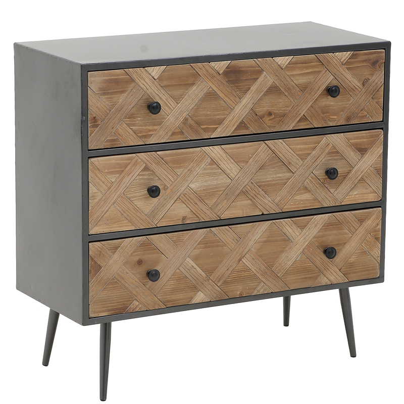 Комод Fidelia Chest of Drawers Древесина Черный Комод Fidelia Chest of Drawers Древесина Черный в Орле | Loft Concept