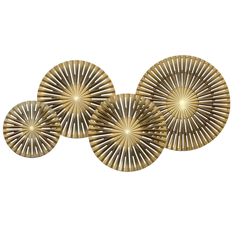 Арт-объект Apollo Brown and Gold Wall Plaque Disc gap 4 Золотой Коричневый Арт-объект Apollo Brown and Gold Wall Plaque Disc gap 4 Золотой Коричневый в Орле | Loft Concept