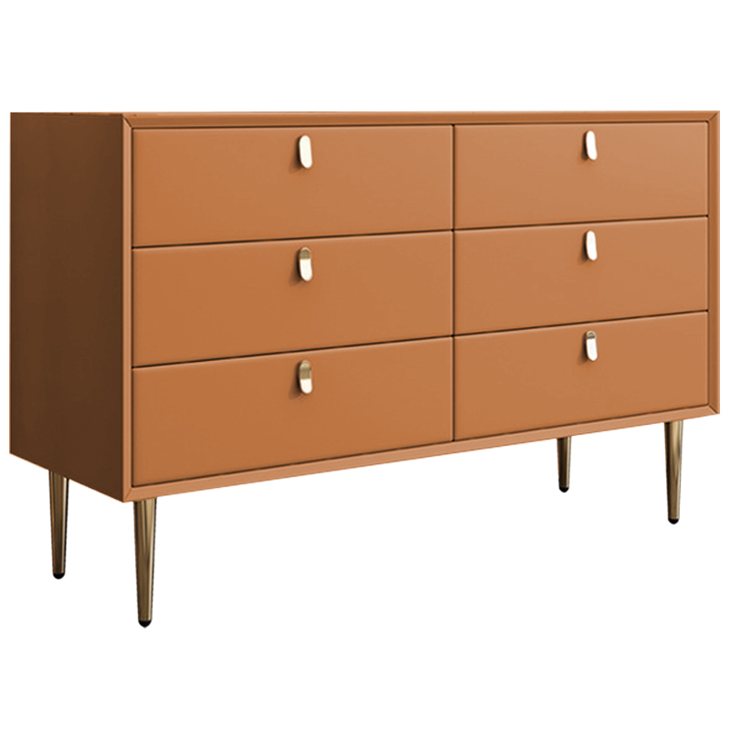 Комод Olson Leather Chest of Drawers 120 Оранжевый Синий Бежевый Серый Светло-серый Розовый Белый Комод Olson Leather Chest of Drawers 120 Оранжевый Синий Бежевый Серый Светло-серый Розовый Белый в Орле | Loft Concept